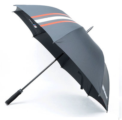 TUV χειρωνακτικές στενές Windproof ομπρέλες γκολφ λαβών φίμπεργκλας