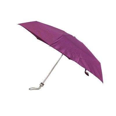 Ελαφριά 90cm χειρωνακτική ομπρέλα 5 πτυχών με τη φορητή τσάντα